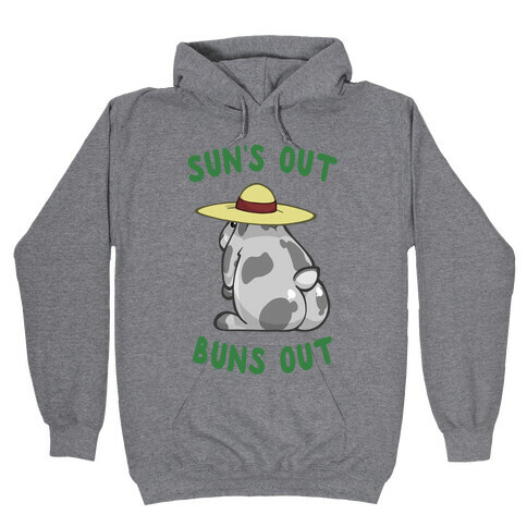 Sun's Out Buns Out Bunny Hooded Sweatshirt