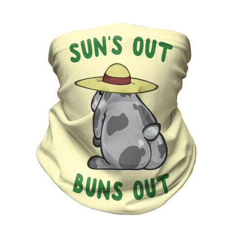 Sun's Out Buns Out Bunny Neck Gaiter