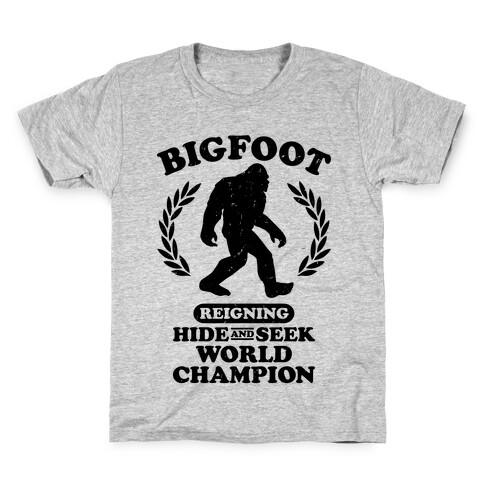 Hide And Seek Champion Kids T-Shirt