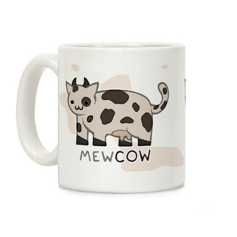 Mew Cow Coffee Mug