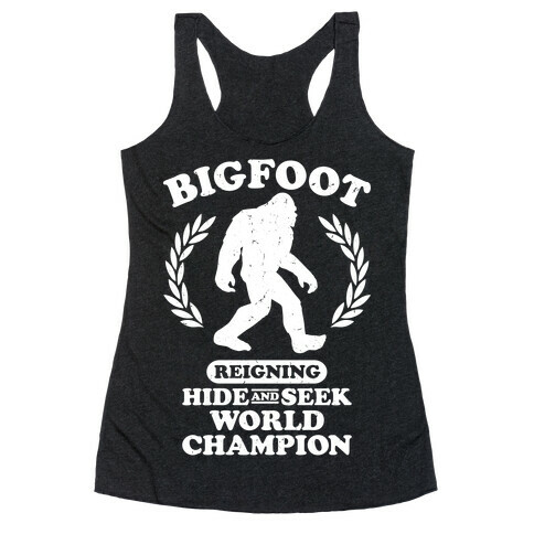 Hide And Seek Champion Racerback Tank Top