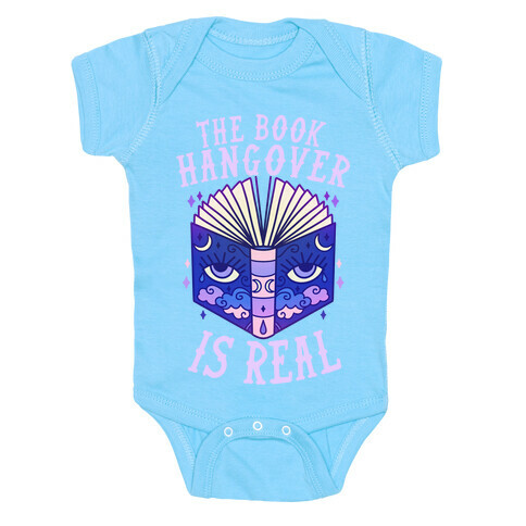 The Book Hangover is Real Baby One-Piece