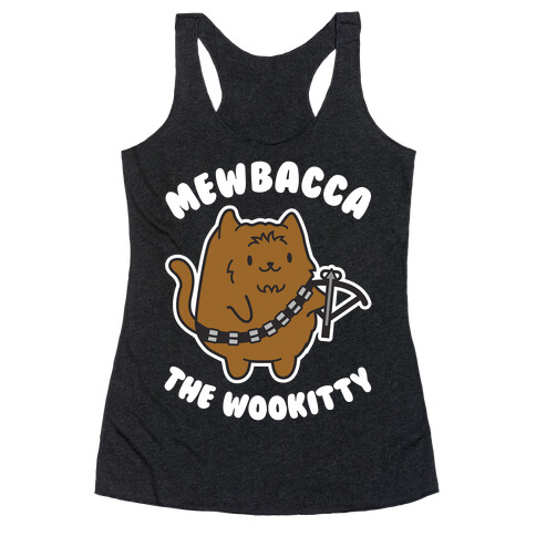 Mewbacca the Wookitty Racerback Tank Top