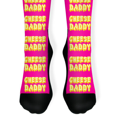 Cheese Daddy Sock