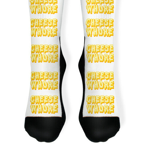 Cheese Whore Sock