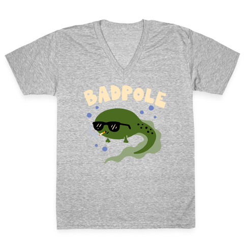 Badpole Tadpole V-Neck Tee Shirt