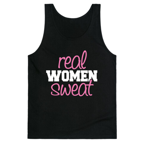 Real Women Sweat Tank Top