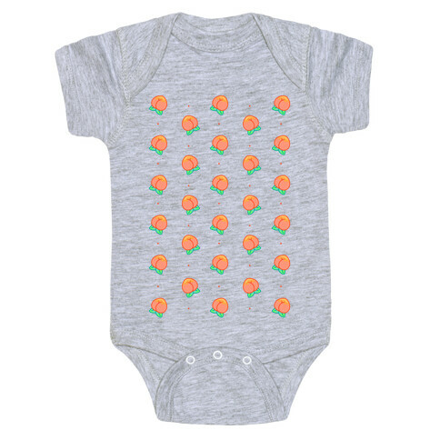 Butt Peaches  Baby One-Piece
