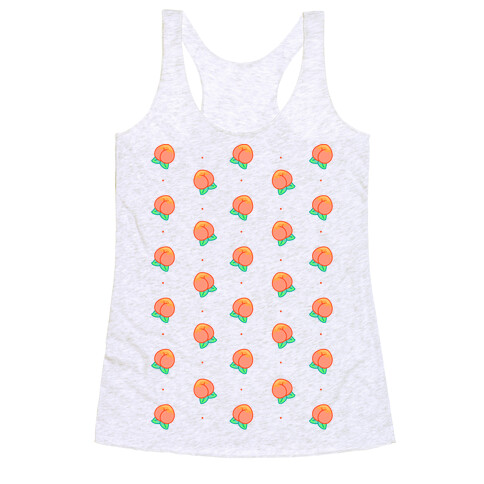 Butt Peaches  Racerback Tank Top