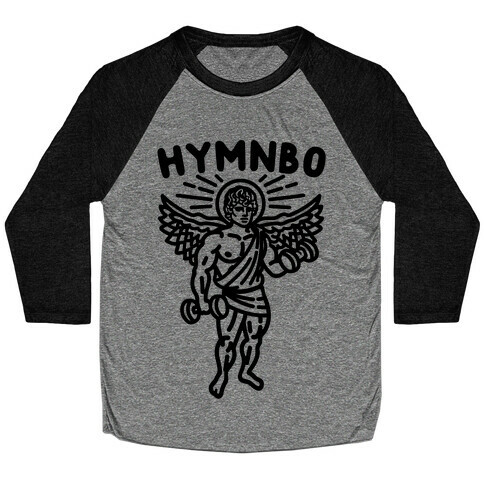 Hymnbo Angel Parody Baseball Tee