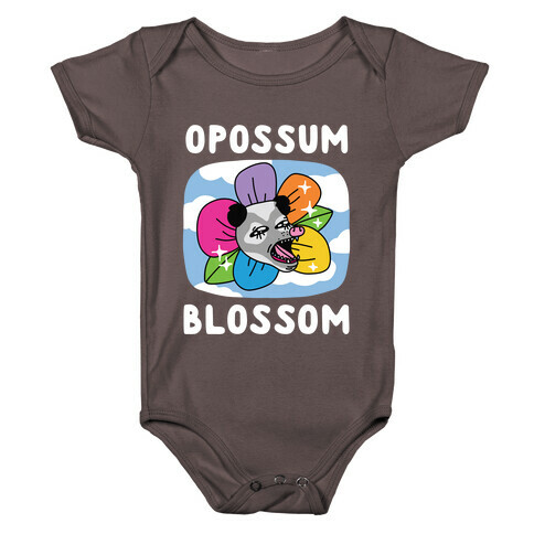 Opossum Blossom Baby One-Piece