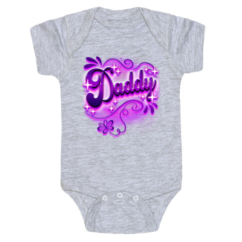 Daddy Airbrush Baby One-Piece