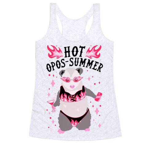 Hot Opos-summer Racerback Tank Top