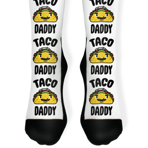 Taco Daddy Sock
