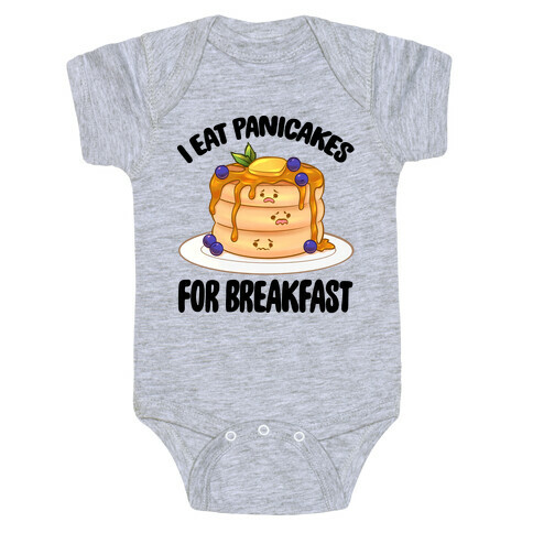 I Eat Panicakes For Breakfast Baby One-Piece