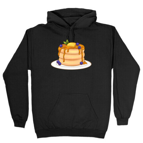 Stack Of Blueberry Pancakes Hooded Sweatshirt