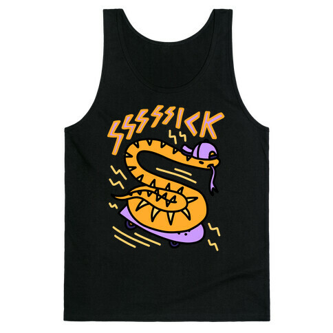 Sssssick Skating Snake Tank Top