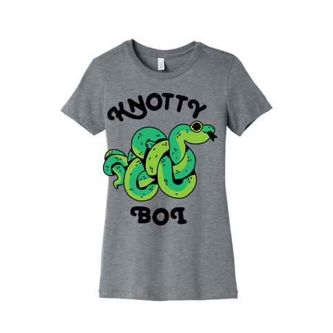 Knotty Boi Snake Womens T-Shirt