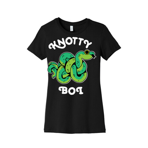 Knotty Boi Snake Womens T-Shirt
