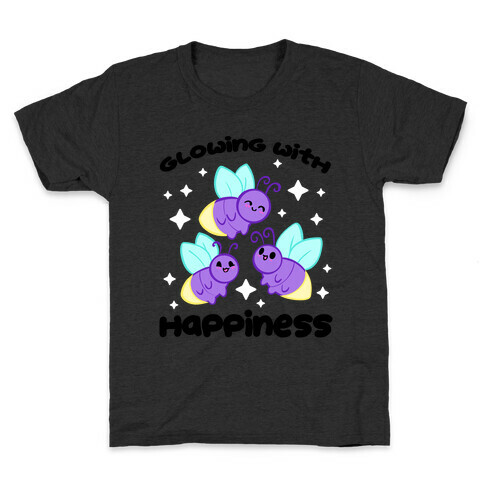 Glowing With Happiness Kids T-Shirt