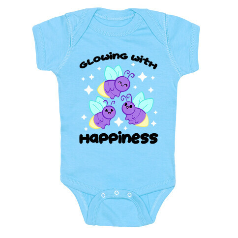 Glowing With Happiness Baby One-Piece