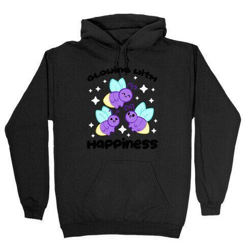 Glowing With Happiness Hooded Sweatshirt