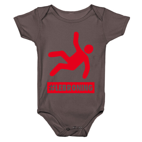 Lebroning (Red) Baby One-Piece