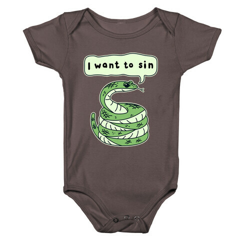 I Want To Sin Ominous Snake Baby One-Piece