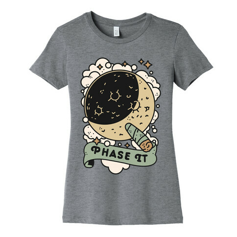 Phase it Moon Womens T-Shirt