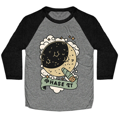 Phase it Moon Baseball Tee