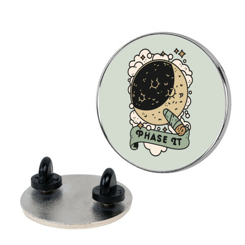 Phase it Moon Pin