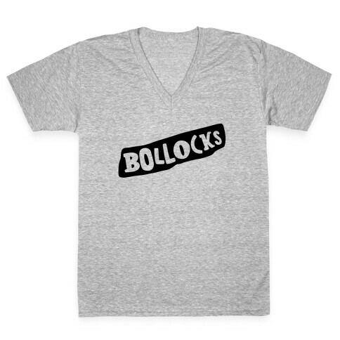Bollocks V-Neck Tee Shirt