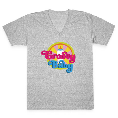 Groovy Baby V-Neck Tee Shirt