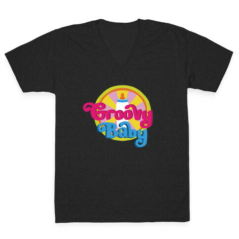 Groovy Baby V-Neck Tee Shirt