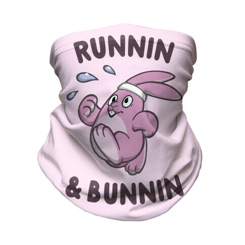 Runnin' And Bunnin' Neck Gaiter