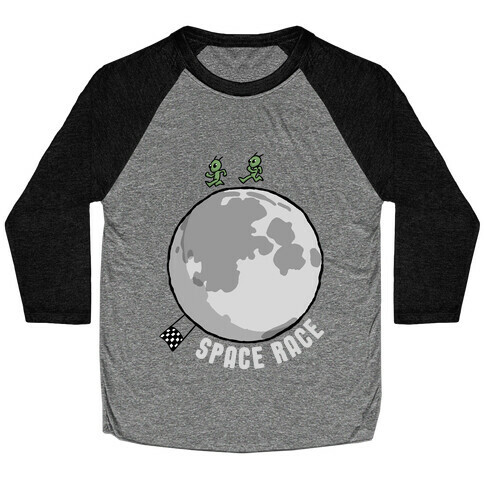 Space Race Baseball Tee