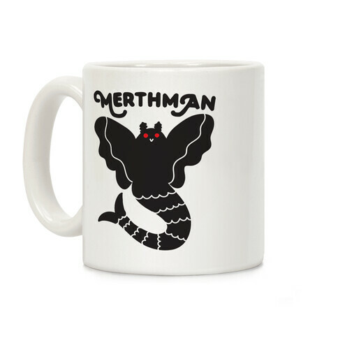 Merthman (Mermaid Mothman) Coffee Mug