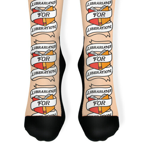 Librarians For Liberation Sock