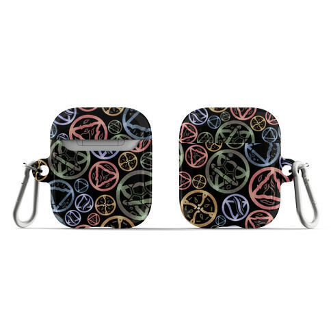 Witch's Elements Pattern AirPod Case