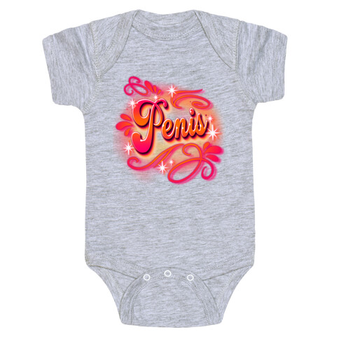 Penis Airbrush Baby One-Piece