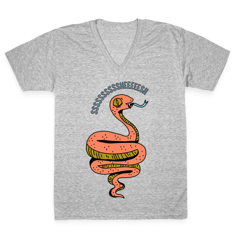 Sheesh Snake V-Neck Tee Shirt