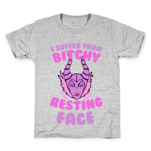 I Suffer From Bitchy Resting Face Kids T-Shirt