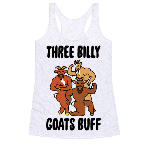 Three Billy Goats Buff Racerback Tank Top