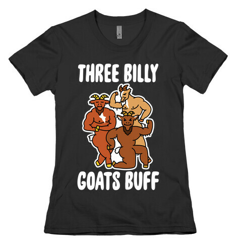 Three Billy Goats Buff Womens T-Shirt