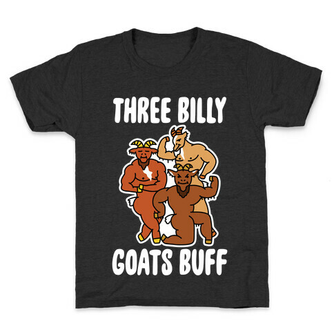 Three Billy Goats Buff Kids T-Shirt