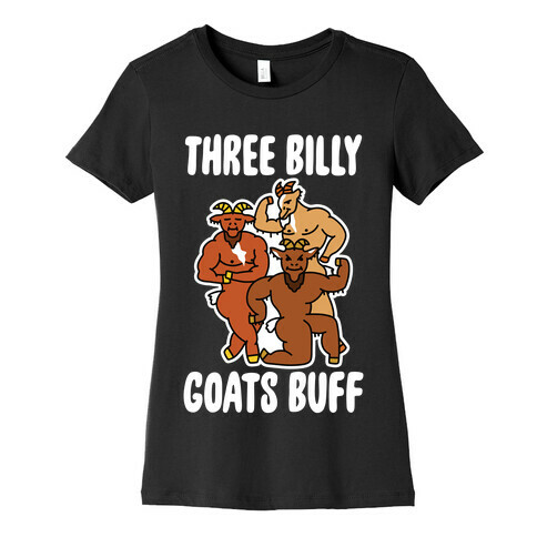 Three Billy Goats Buff Womens T-Shirt