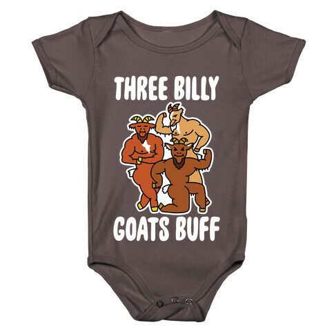 Three Billy Goats Buff Baby One-Piece