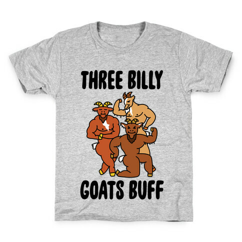 Three Billy Goats Buff Kids T-Shirt