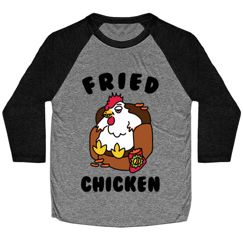 Fried Chicken Baseball Tee