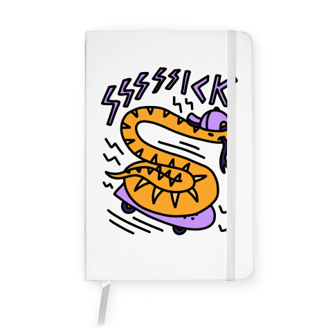 Sssssick Skating Snake Notebook